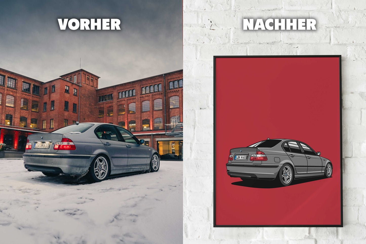 Custom Car Poster