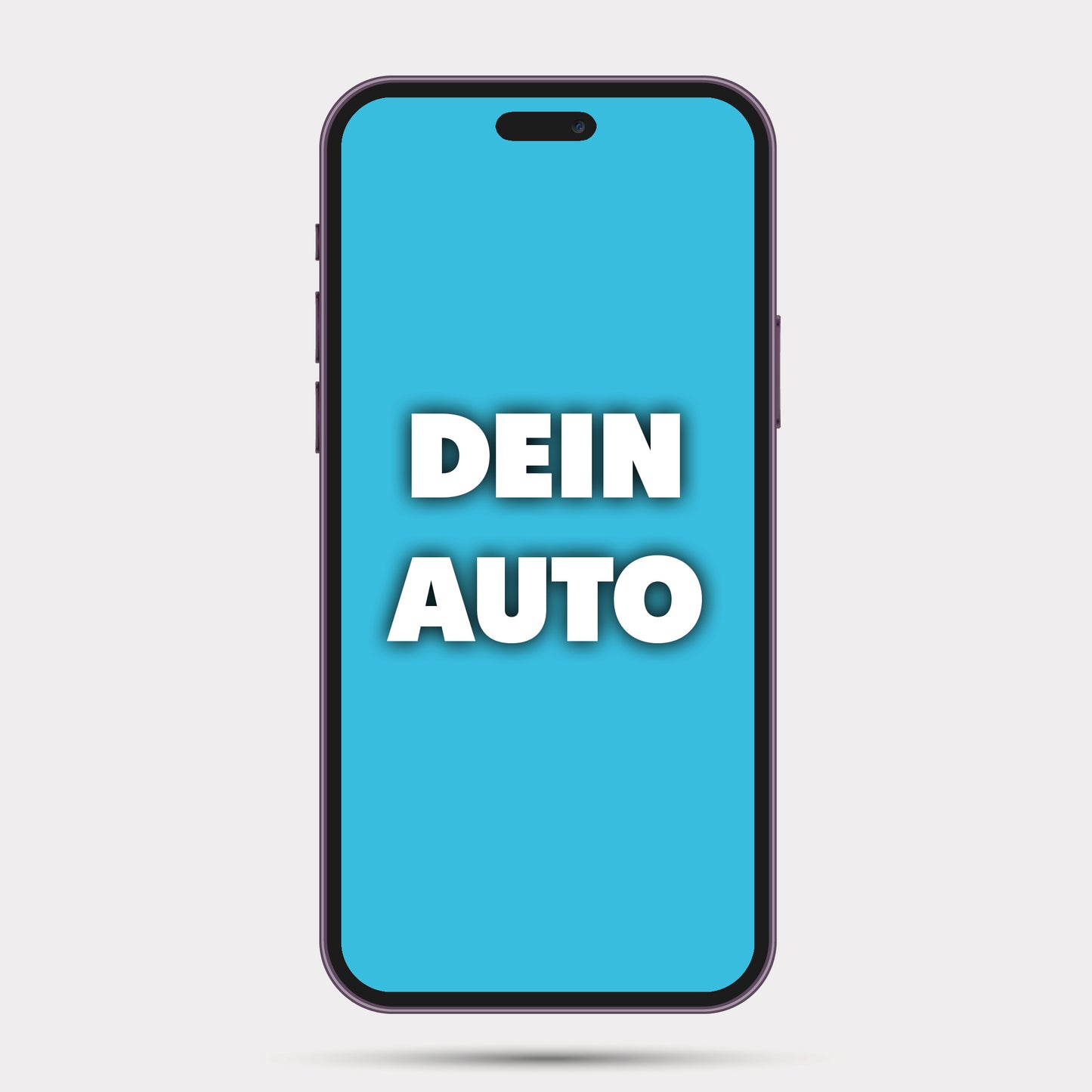 Custom Car Poster als Handy und Desktop Wallpaper