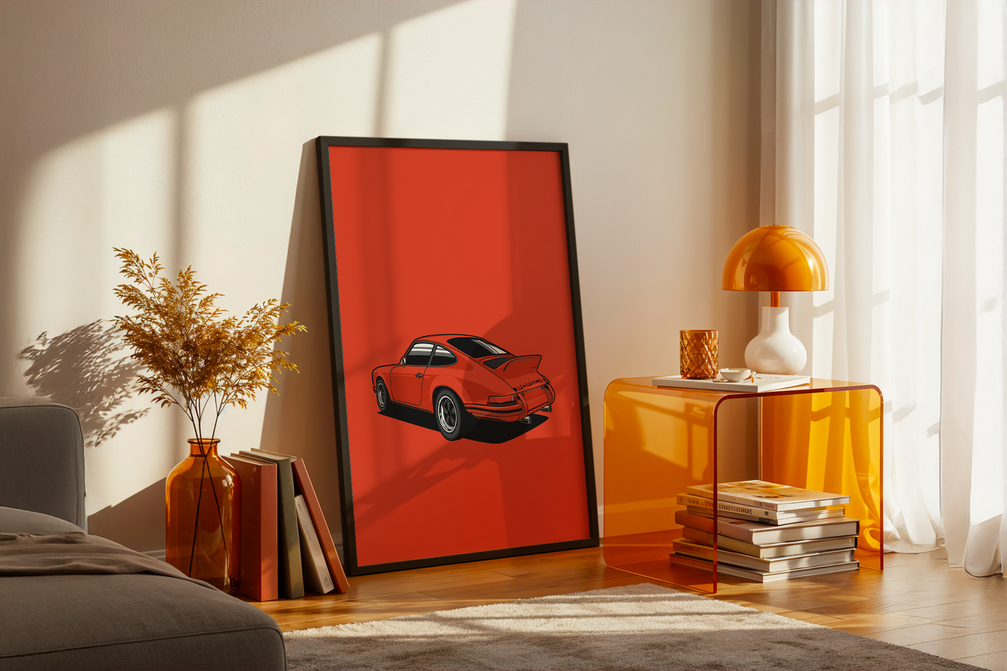 Custom Car Poster
